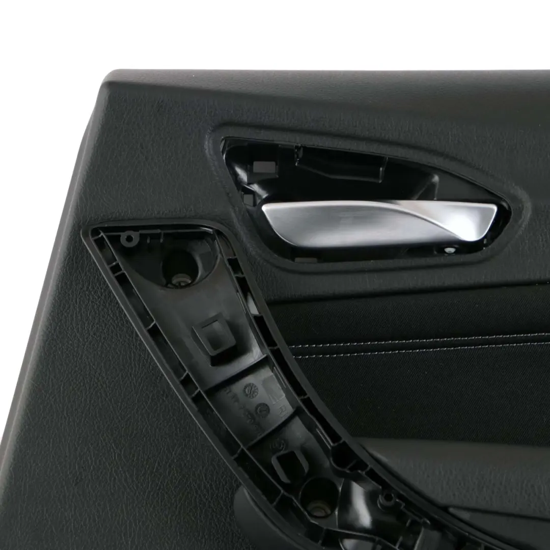 Right O/S Door Lining Card Cloth Fabric Anthracite Grey BMW 1 F20 LCI Rear - SKU 7409926 - Part number 7409926