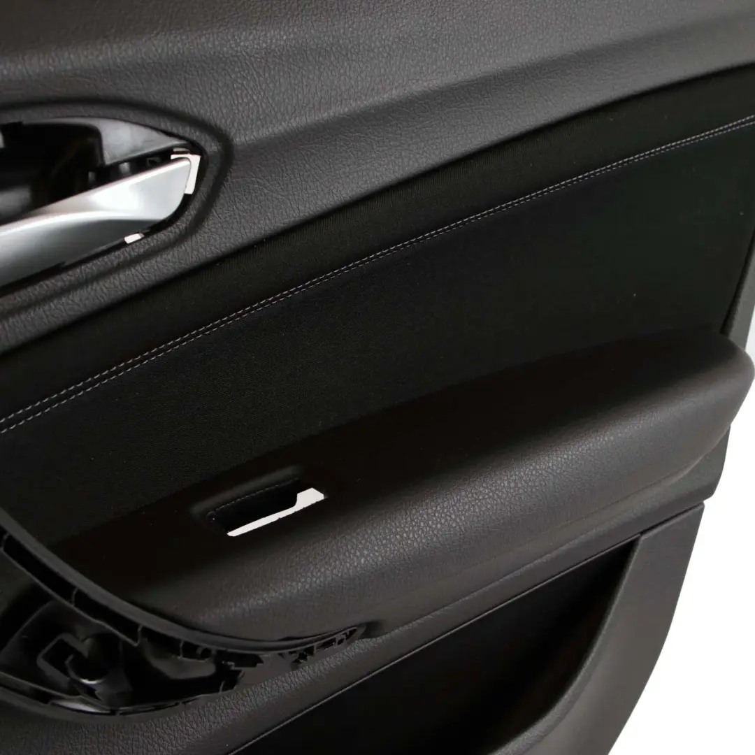 Trasero Derecho Puerta Forro Tarjeta Tela Gris Antracita para BMW F20 LCI con número de pieza 7409926 BMW F20 LCI Trasero Derecho Puerta Forro Tarjeta Tela Gris Antracita - SKU 7409926 - Número de pieza 7409926