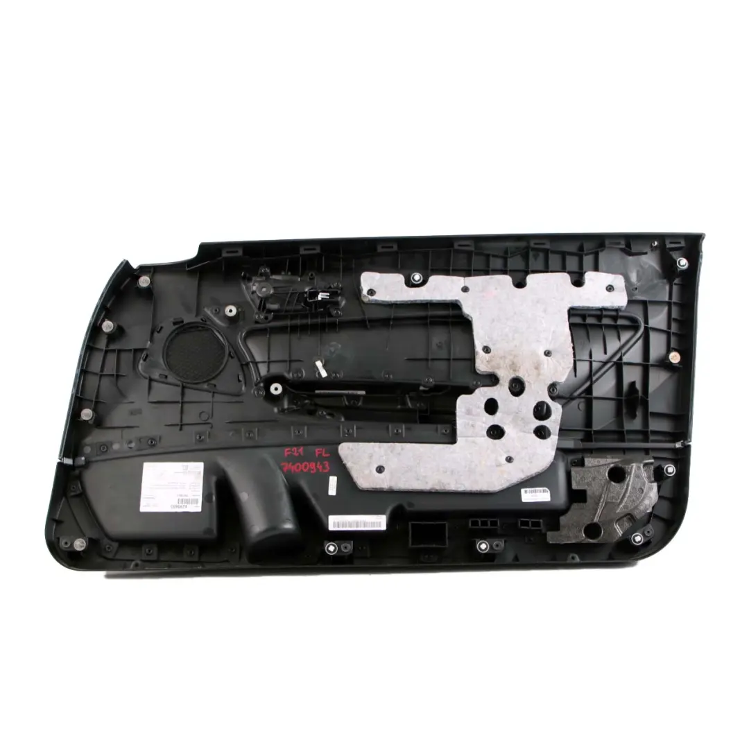 BMW 1 2 F21 F22 F23 LCI Front Left N/S Door Card Lining Cloth Anthracite Red - SKU 7409943 - Part number 7409943