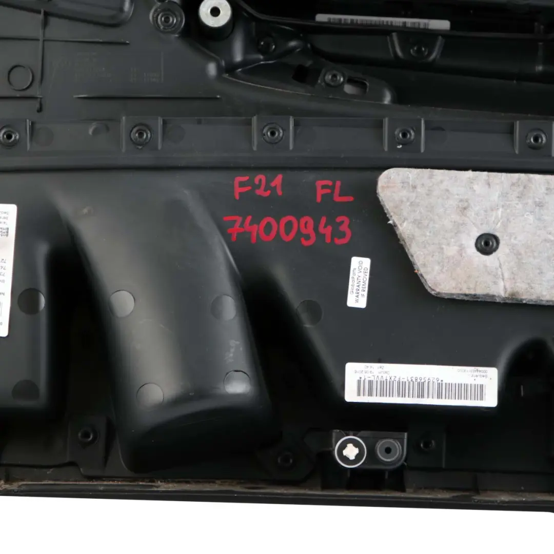 BMW 1 2 F21 F22 F23 LCI Front Left N/S Door Card Lining Cloth Anthracite Red - SKU 7409943 - Part number 7409943