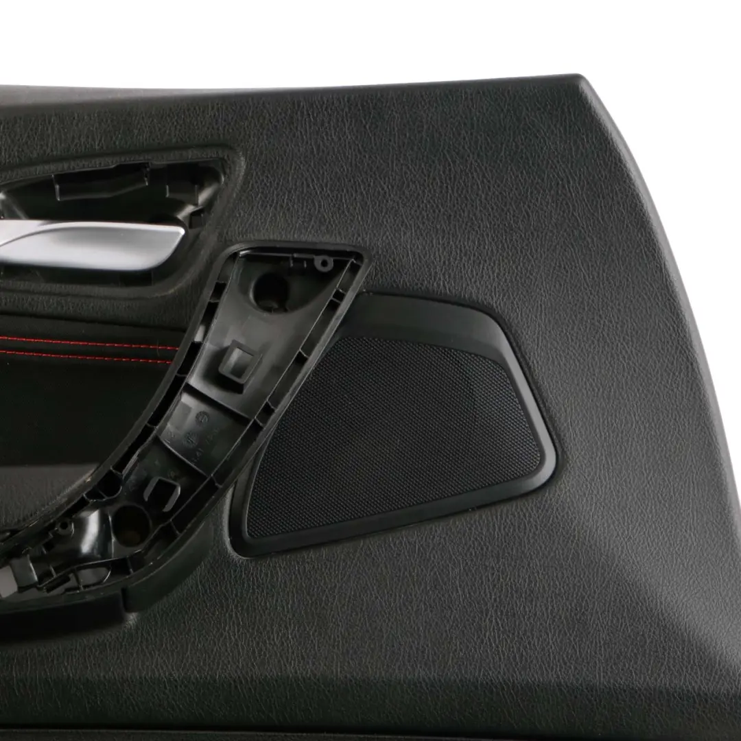 BMW 1 2 F21 F22 F23 LCI Scheda porta anteriore sinistra tessuto rosso antracite - SKU 7409943 - Numero di parte 7409943