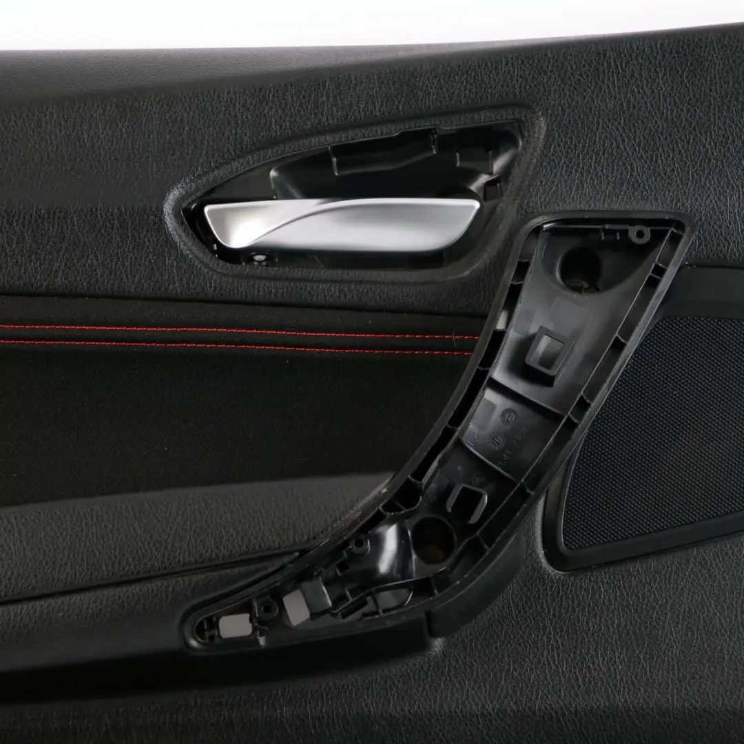 BMW 1 2 F21 F22 F23 LCI Carte de porte avant gauche Tissu Anthracite Rouge - SKU 7409943 - Numéro de pièce 7409943