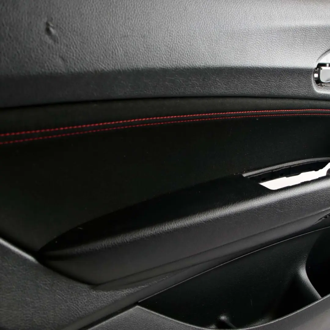 BMW 1 2 F21 F22 F23 LCI Scheda porta anteriore sinistra tessuto rosso antracite - SKU 7409943 - Numero di parte 7409943