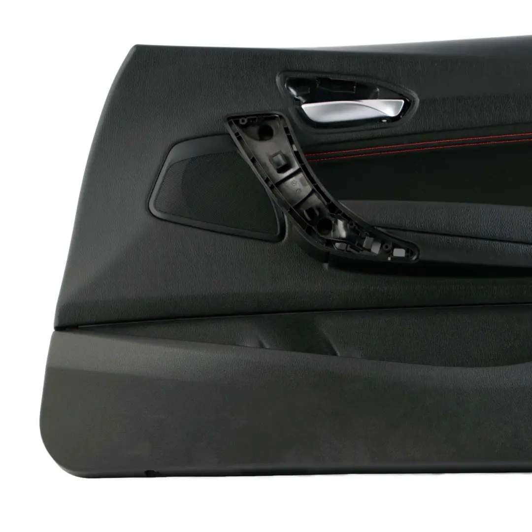 BMW F21 F22 F23 LCI Vorne Rechts Türkartenverkleidung Stoff Anthrazit Rot - SKU 7409944 - Teilenummer 7409944