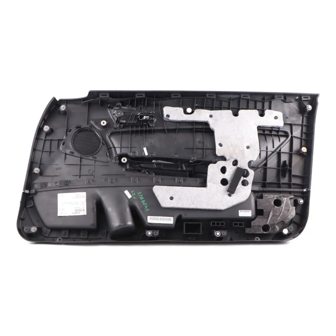 Door Card Front Left N/S Trim Panel Lining Cloth Anthracite Grey to BMW F21 F22 LCI with Part number 7409945 BMW F21 F22 LCI Door Card Front Left N/S Trim Panel Lining Cloth Anthracite Grey - SKU 7409945 - Part number 7409945