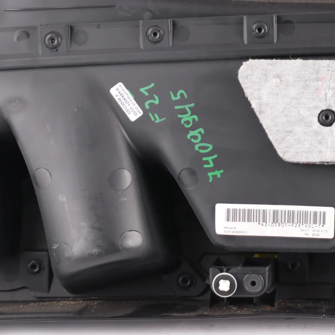 BMW F21 F22 LCI Carte Porte Avant Gauche Garniture Doublure Gris Anthracite - SKU 7409945 - Numéro de pièce 7409945