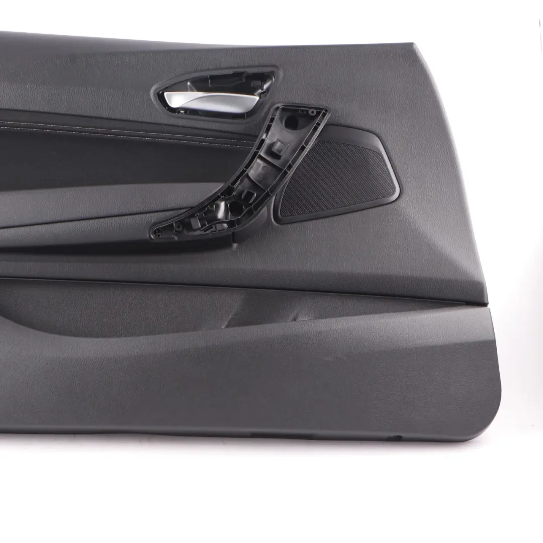 BMW F21 F22 LCI Door Card Front Left N/S Trim Panel Lining Cloth Anthracite Grey - SKU 7409945 - Part number 7409945
