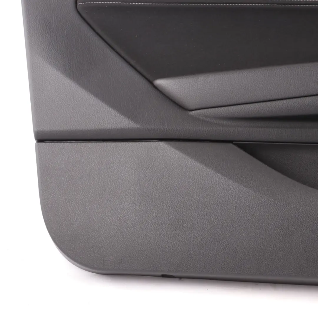 BMW F21 F22 LCI Door Card Front Left N/S Trim Panel Lining Cloth Anthracite Grey - SKU 7409945 - Part number 7409945