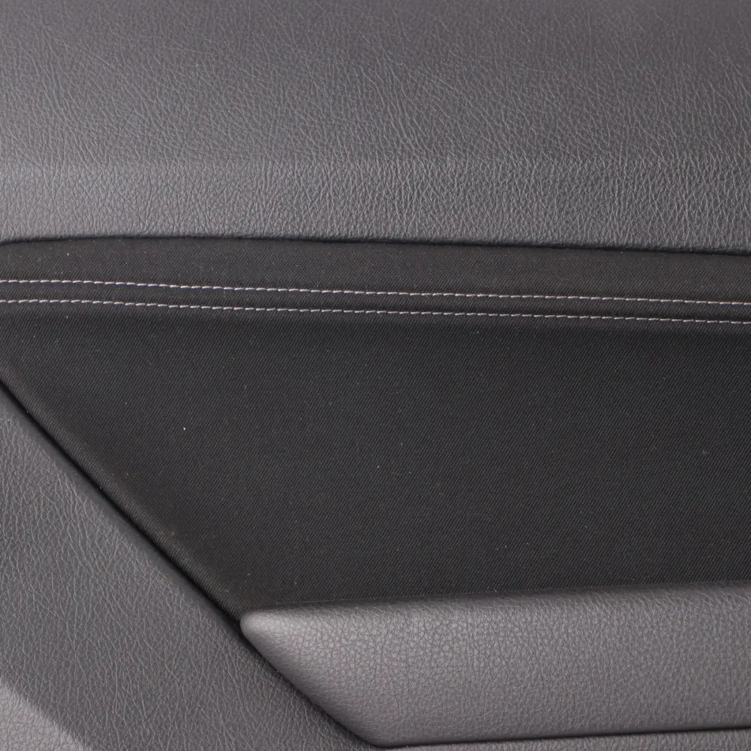 BMW F21 F22 LCI Door Card Front Left N/S Trim Panel Lining Cloth Anthracite Grey - SKU 7409945 - Part number 7409945