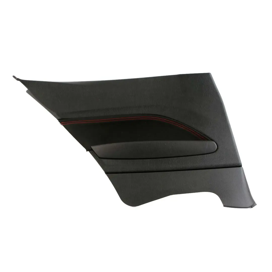 Trasero Izquierdo Lateral Panel Revestimiento Tela Antracita Rojo para BMW F21 con número de pieza 7409957 BMW F21 Trasero Izquierdo Lateral Panel Revestimiento Tela Antracita Rojo - SKU 7409957 - Número de pieza 7409957