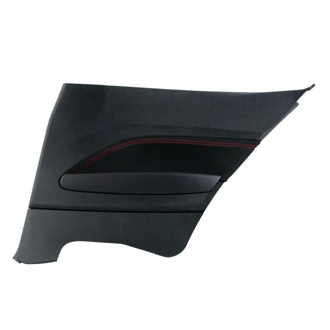 Right O/S Lateral Trim Panel Lining Cloth Anthracite Red to BMW F21 Rear with Part number 7409958 BMW F21 Rear Right O/S Lateral Trim Panel Lining Cloth Anthracite Red - SKU 7409958 - Part number 7409958