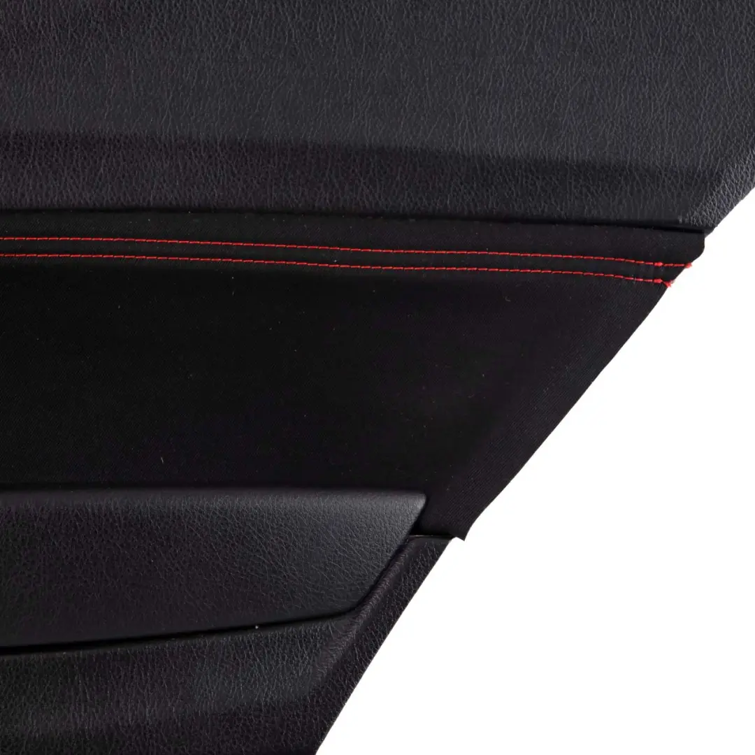 BMW F21 Hinten Rechts Seitliche Verkleidung Verkleidung Stoff Anthrazit Rot - SKU 7409958 - Teilenummer 7409958