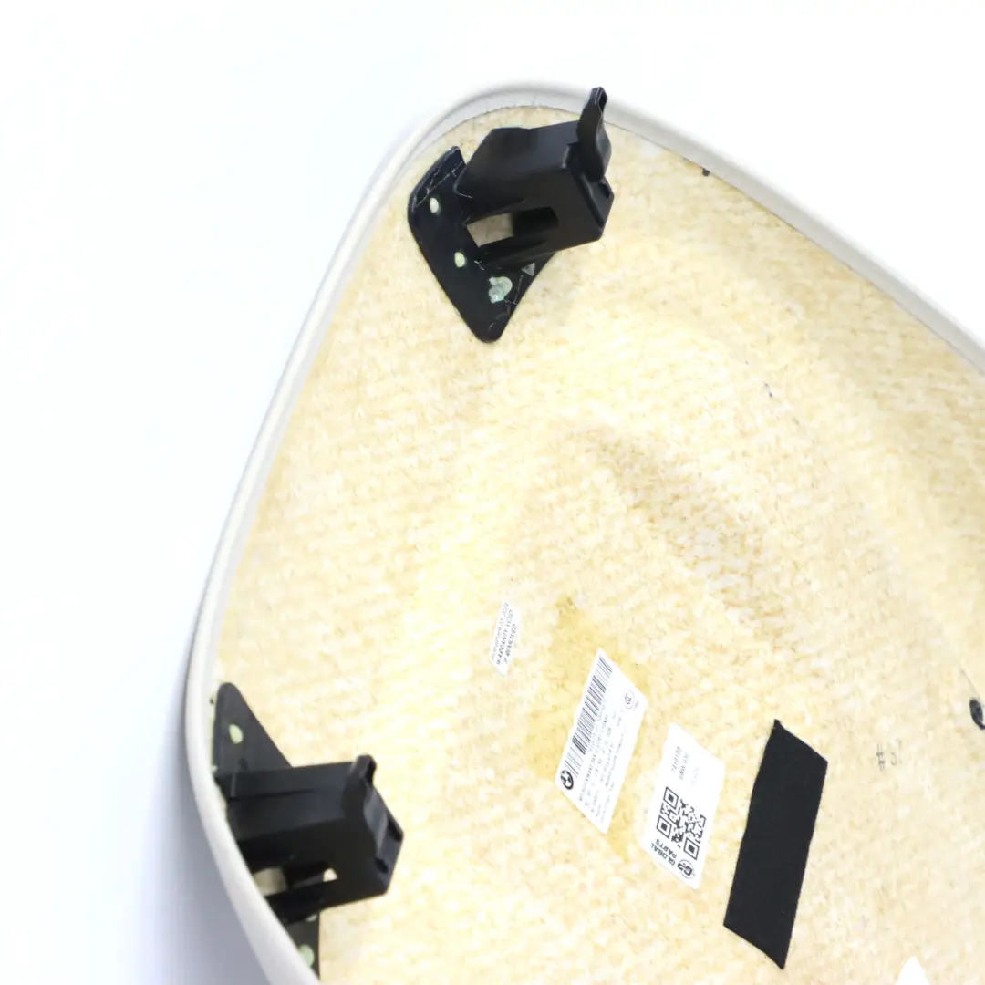  Cubre Respaldo BMW G11 G30 Asiento Delantero Panel Trasero Blanco - SKU 7410109 - Número de pieza 7410109