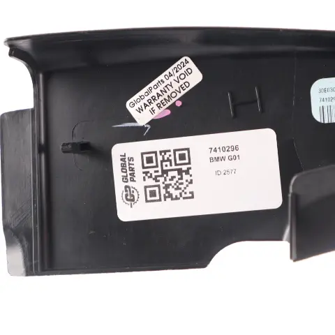 Osłona Listwa Ramy Szyby Drzwi Tylna Prawa do BMW G01 F97 o numerze 7410296 BMW G01 F97 Osłona Listwa Ramy Szyby Drzwi Tylna Prawa - SKU 7410296 - Numer Części 7410296