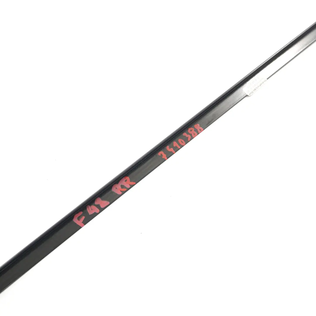 BMW X1 F48 Fenster Rahmen Leiste Tür hinten rechts Trim Finisher Hochglanz - SKU 7410388 - Teilenummer 7410388