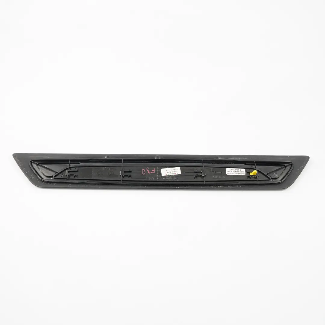 Trim Entrance Front Left Right N/O/S Strip Black to BMW F20 Cover with Part number 7410460 BMW F20 Cover Trim Entrance Front Left Right N/O/S Strip Black - SKU 7410460 - Part number 7410460