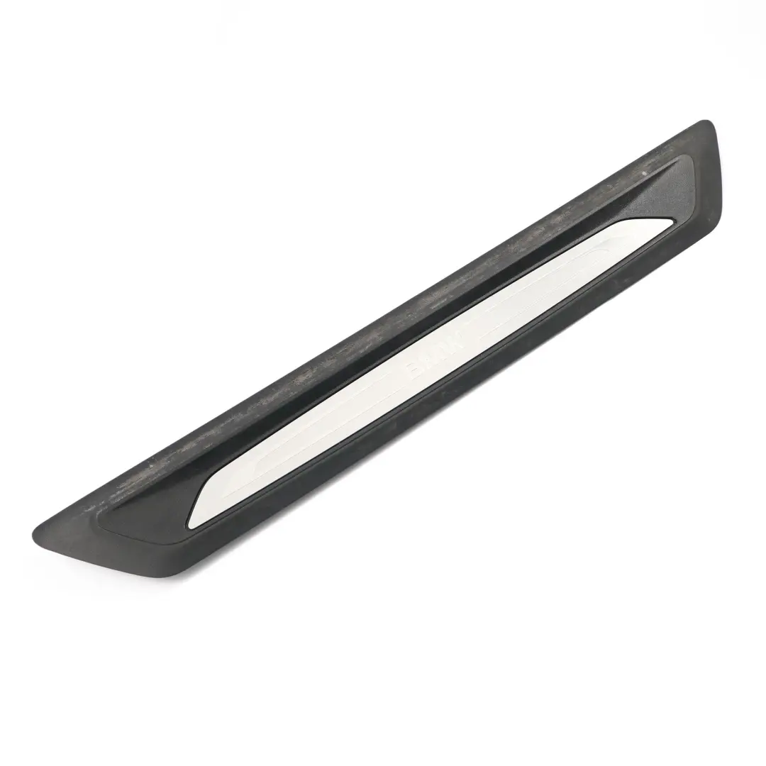 Copertura Trim Ingresso Anteriore Sinistra Destra Striscia Nera per BMW F20 con numero di parte 7410460 BMW F20 Copertura Trim Ingresso Anteriore Sinistra Destra Striscia Nera - SKU 7410460 - Numero di parte 7410460