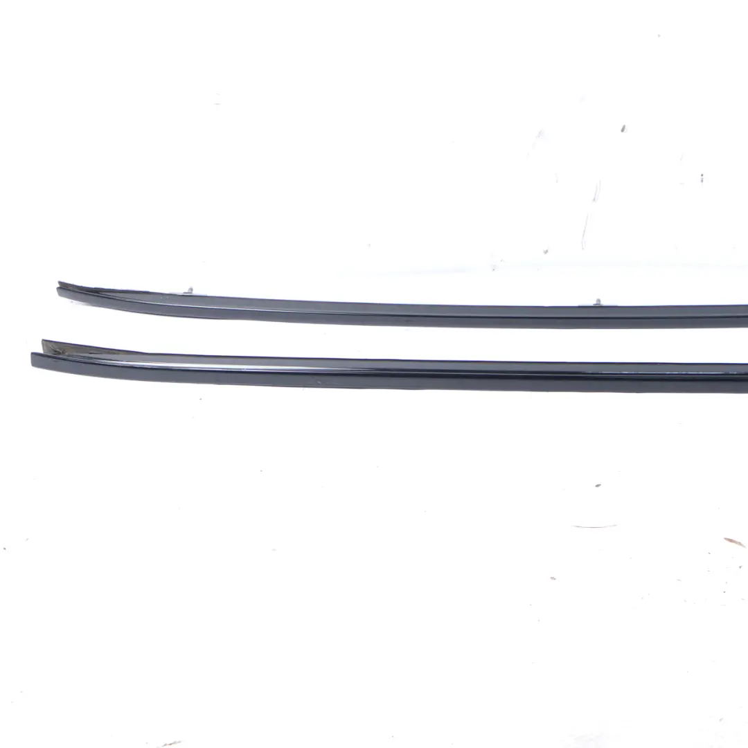 BMW X1 F48 Roof Railing Left Right N/O/S Rack Trim Strip Set High Gloss Black - SKU 7410465-1 - Part number 7410465