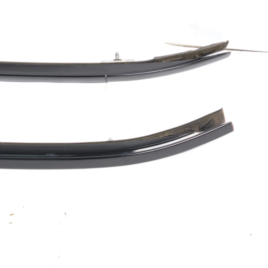 BMW X1 F48 Roof Railing Left Right N/O/S Rack Trim Strip Set High Gloss Black - SKU 7410465-1 - Part number 7410465