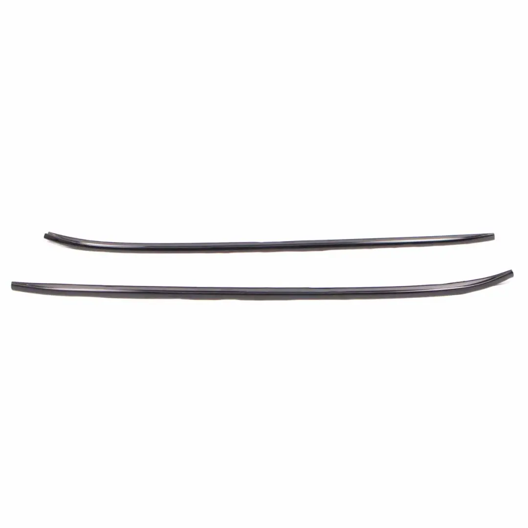 Roof Railing Left Right N/O/S Rack Trim Strip Set High Gloss Black to BMW X1 F48 with Part number 7410465 BMW X1 F48 Roof Railing Left Right N/O/S Rack Trim Strip Set High Gloss Black - SKU 7410465-2 - Part number 7410465