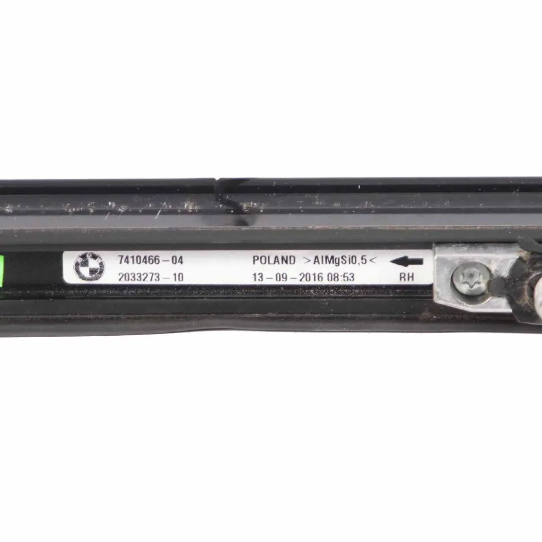 BMW X1 F48 Dachreling Links Rechts Gepäckträger Zierleiste Set Hochglanz Schwarz - SKU 7410465-2 - Teilenummer 7410465