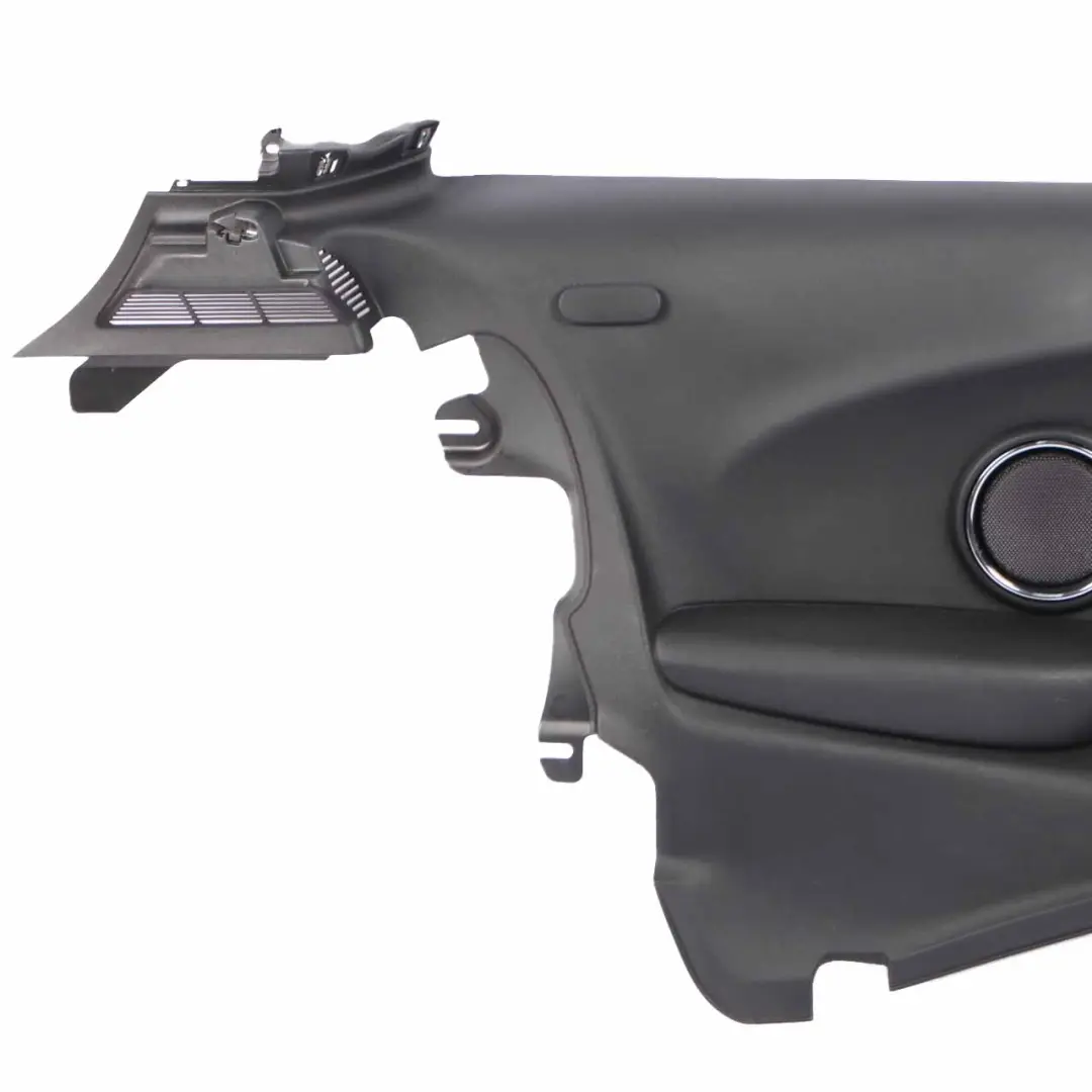 Lateral Trim Panel Rear Left N/S Side Trim Covering Hi-Fi Carbon Black to Mini F56 with Part number 7410573 Mini F56 Lateral Trim Panel Rear Left N/S Side Trim Covering Hi-Fi Carbon Black - SKU 7410573-1 - Part number 7410573