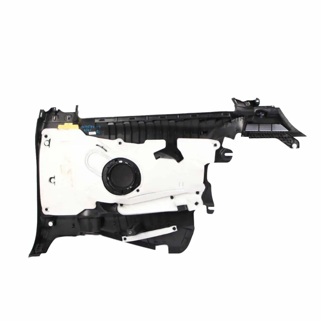 Lateral Trim Panel Rear Left N/S Side Trim Covering Hi-Fi Carbon Black to Mini F56 with Part number 7410573 Mini F56 Lateral Trim Panel Rear Left N/S Side Trim Covering Hi-Fi Carbon Black - SKU 7410573-1 - Part number 7410573