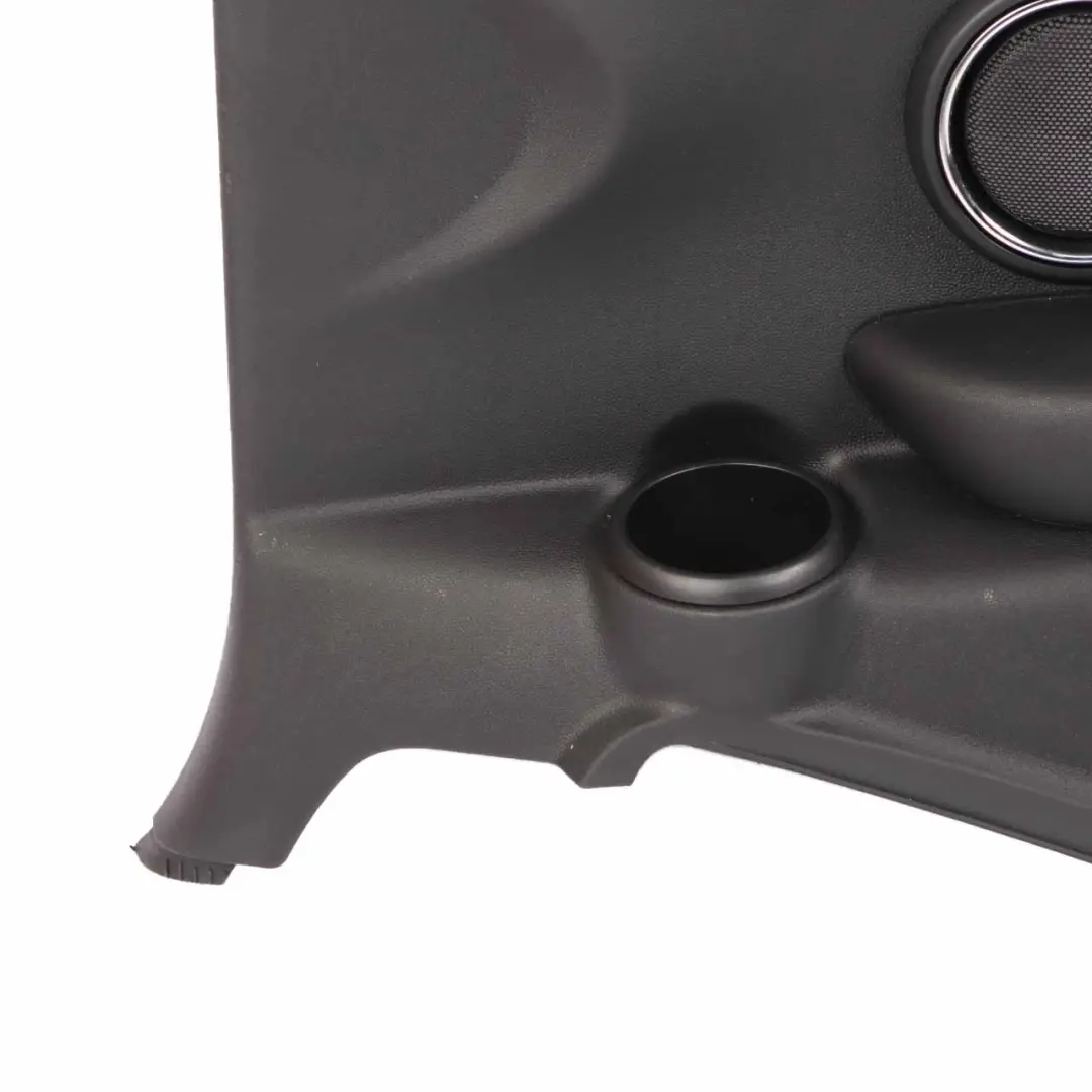 Mini F56 Lateral Trim Panel Rear Right O/S Side Trim Cover Hi-Fi Carbon Black - SKU 7410574-1 - Part number 7410574