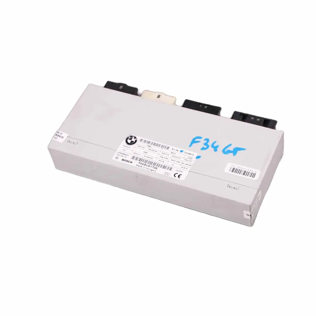 BMW F34 GT Tailgate Lift Module Rear Boot Trunk Lid Control Unit ECU F005V01708 - SKU 7410612 - Part number 7410612