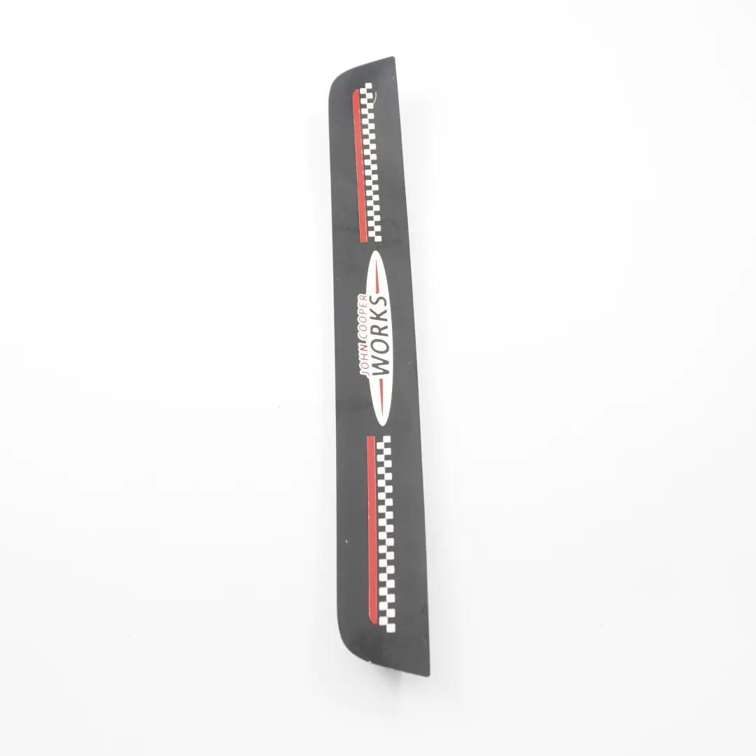 Plaque seuil Plaque marche arrière gauche Plaque seuil pour Mini F60 JCW à propos du numéro de pièce 7410639 Mini F60 JCW Plaque seuil Plaque marche arrière gauche Plaque seuil - SKU 7410639 - Numéro de pièce 7410639