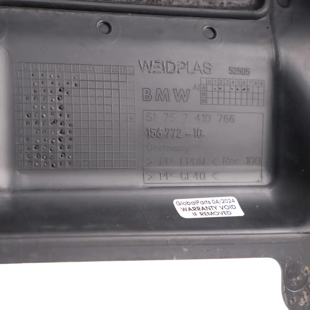 BMW F45 Mini F60 Hybryda Osłona Podwozia Tylna - SKU 7410766 - Numer Części 7410766