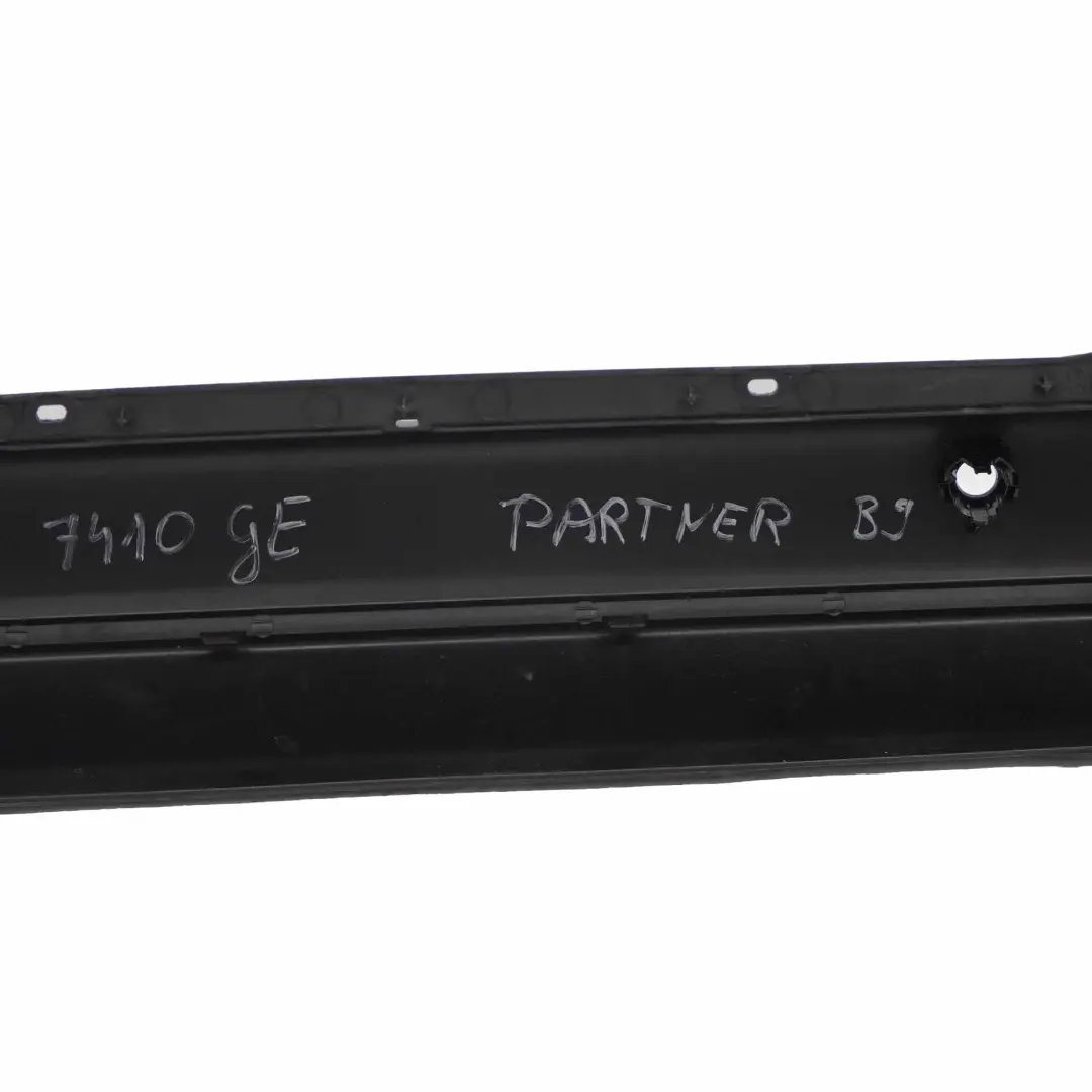 Rear Bumper Citroen Berlingo Peugeot Partner Trim Panel Covering Primed Textured - SKU 7410GE-1 - Part number 7410GE
