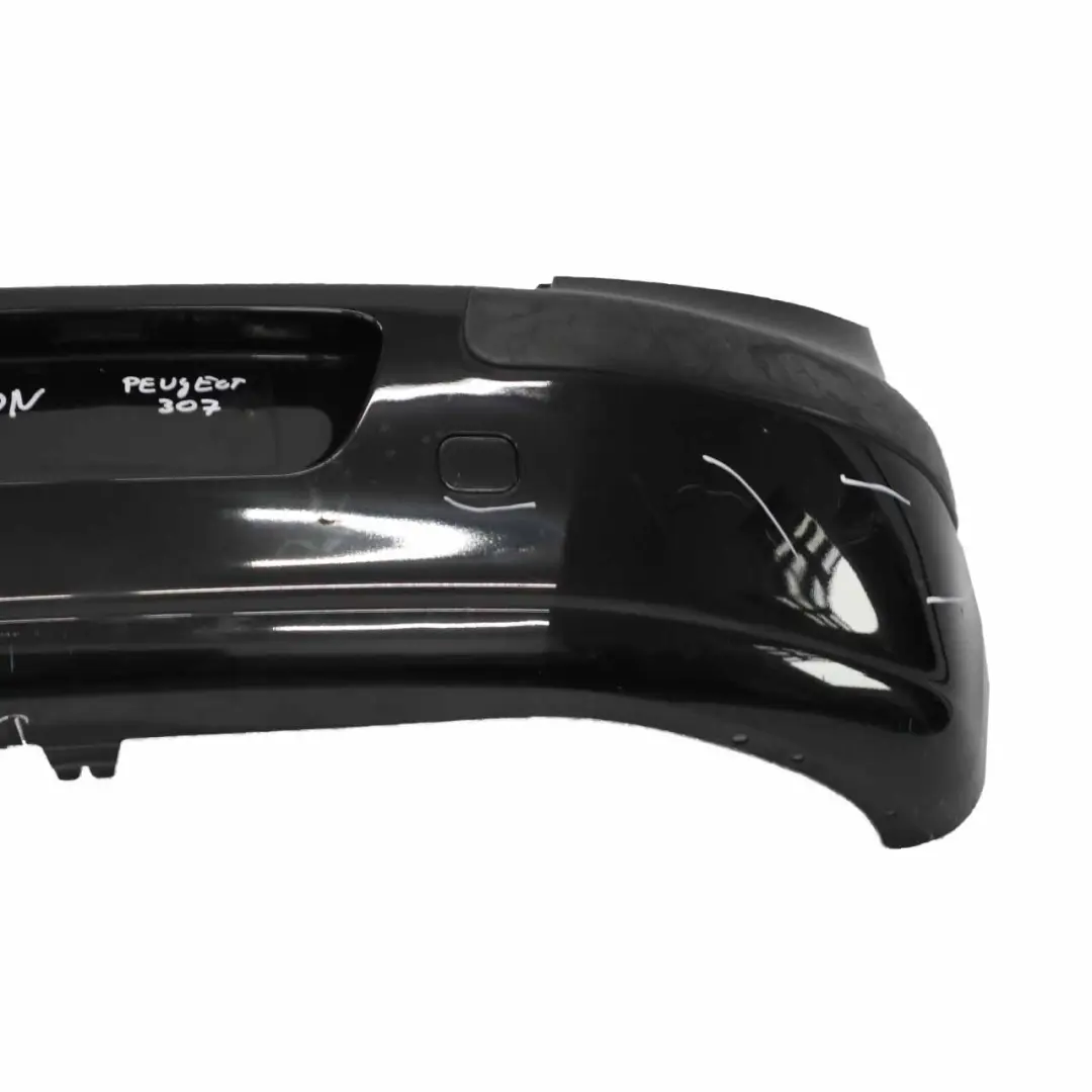 Bumper Rear Trim Panel Cover Obsidian Black Noir Obsidien Nacre EXL to Peugeot 307 with Part number 7410Q6 Peugeot 307 Bumper Rear Trim Panel Cover Obsidian Black Noir Obsidien Nacre EXL - SKU 7410Q6-NON - Part number 7410Q6