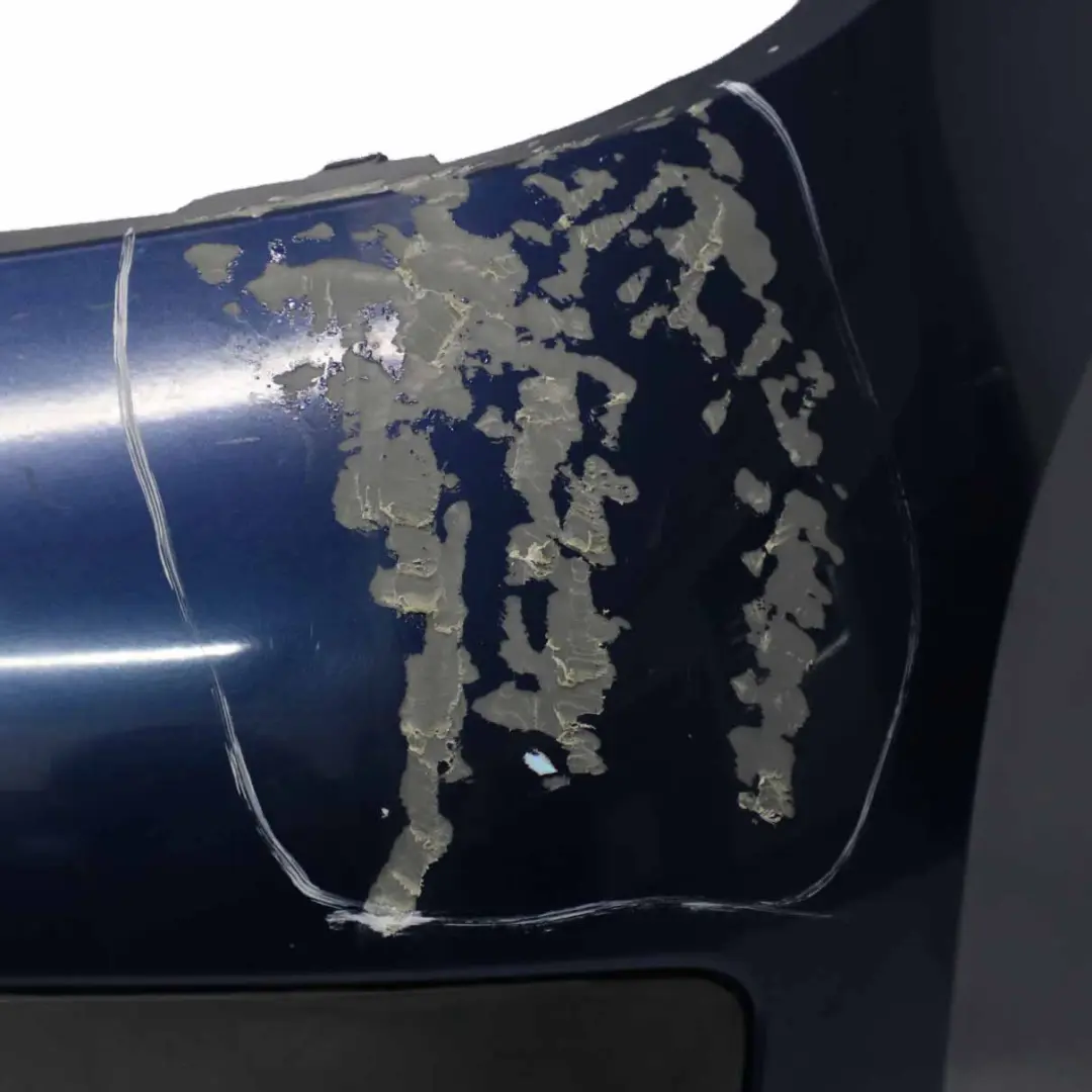 Bumper Rear Trim Panel Cover Hatchback Montebello Blue - KPL to Peugeot 207 with Part number 7410Z5 Peugeot 207 Bumper Rear Trim Panel Cover Hatchback Montebello Blue - KPL - SKU 7410Z5-MON - Part number 7410Z5