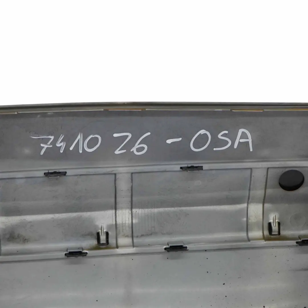 Peugeot 207 Bumper Rear Trim Panel Cover Hatchback Orange Salamanque - KHW - SKU 7410Z6-OSA - Part number 7410Z6