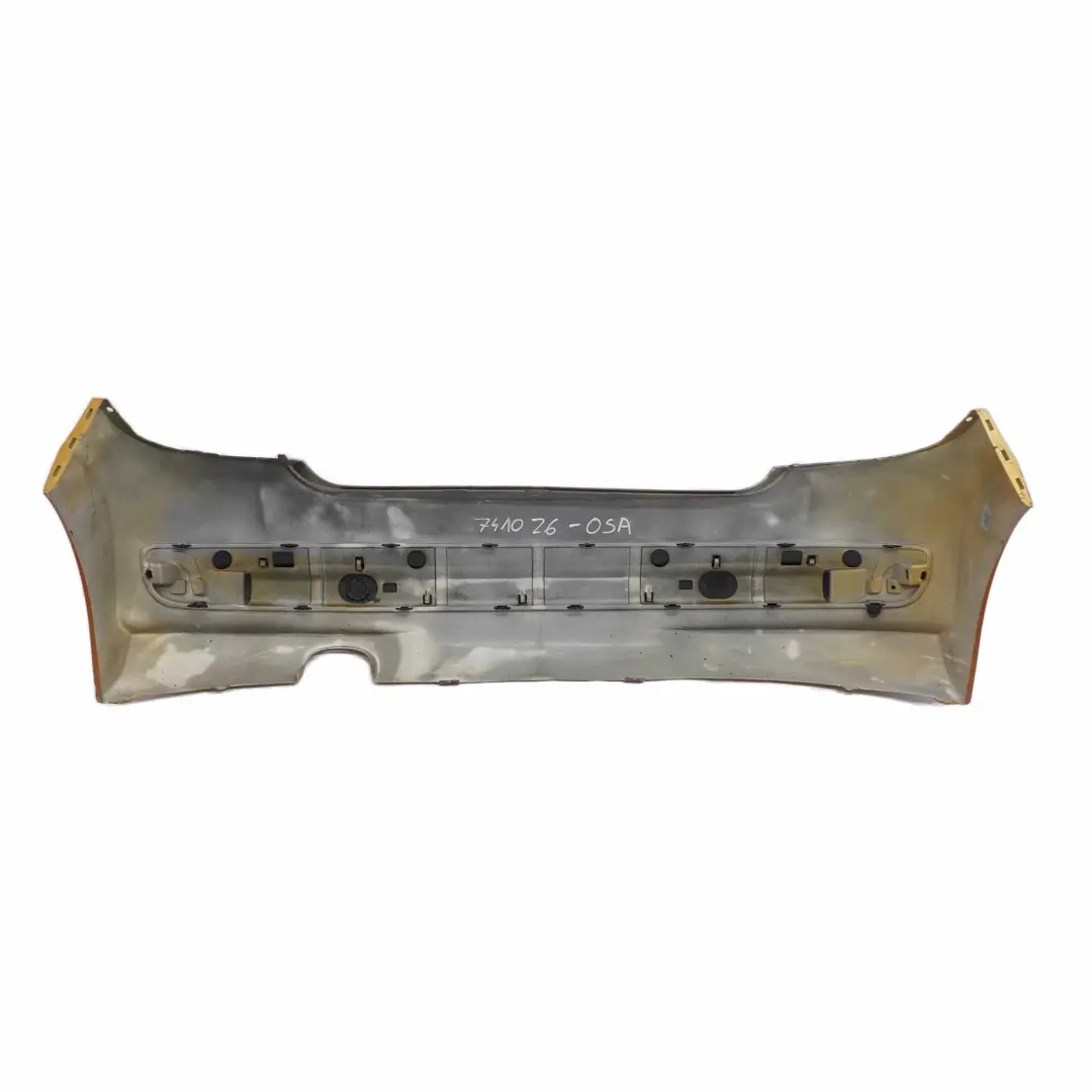 Peugeot 207 Bumper Rear Trim Panel Cover Hatchback Orange Salamanque - KHW - SKU 7410Z6-OSA - Part number 7410Z6