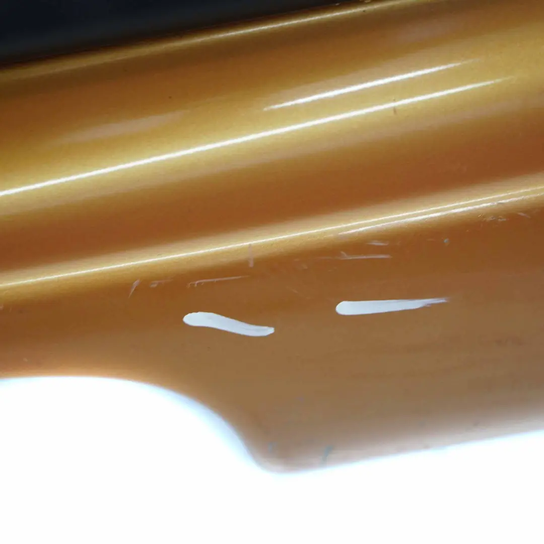 Bumper Rear Trim Panel Cover Hatchback Orange Salamanque - KHW to Peugeot 207 with Part number 7410Z6 Peugeot 207 Bumper Rear Trim Panel Cover Hatchback Orange Salamanque - KHW - SKU 7410Z6-OSA - Part number 7410Z6