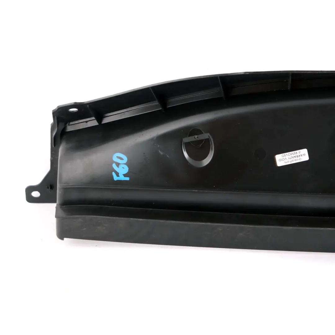 Parabrisas Embelecedor Inferior Mampara Sección Tapa Delantera para Mini F60 con número de pieza 7411601 Mini F60 Parabrisas Embelecedor Inferior Mampara Sección Tapa Delantera - SKU 7411601 - Número de pieza 7411601