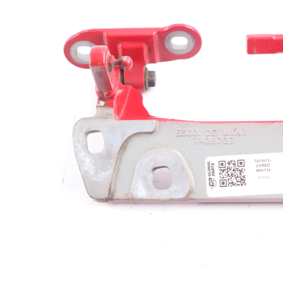 Mini Clubman F54 Charnière Hayon Arrière Portes Divisées Gauche Rouge Chili - SKU 7411611-CHRED - Numéro de pièce 7411611