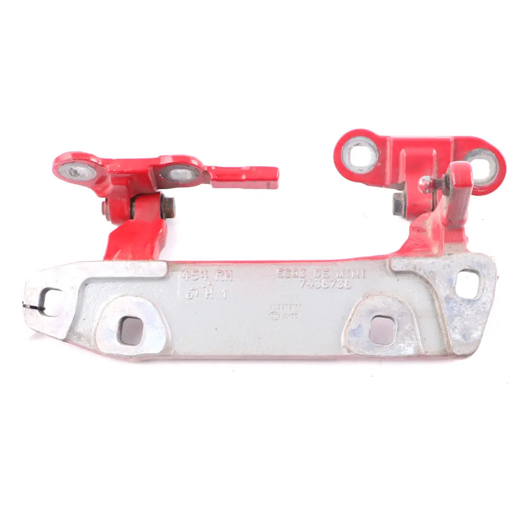 Mini F54 Cerniera Portellone Posteriore Destro Rosso Chili 851 7438738 - SKU 7411612-CHRED - Numero di parte 7411612
