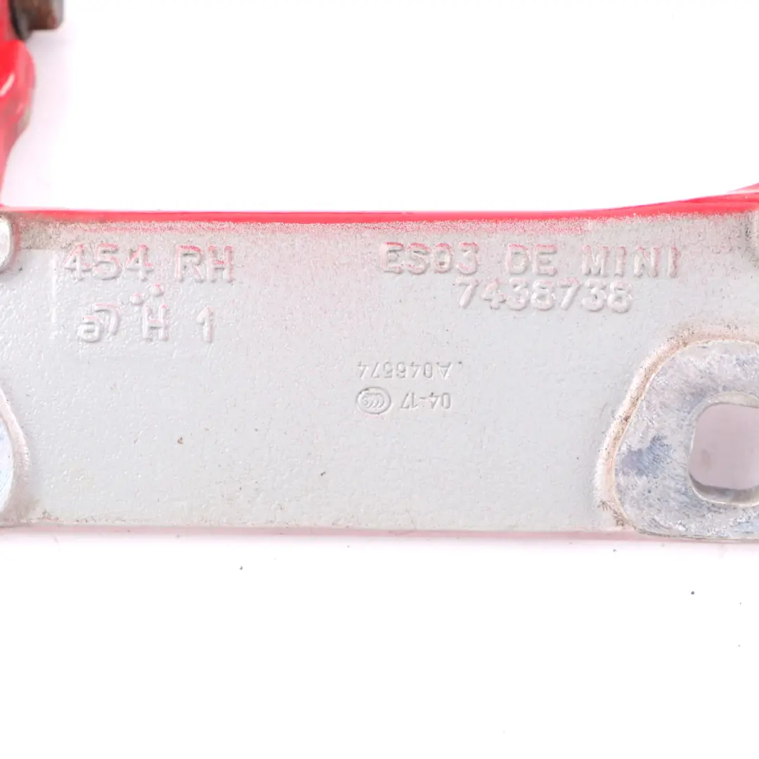 Mini F54 Cerniera Portellone Posteriore Destro Rosso Chili 851 7438738 - SKU 7411612-CHRED - Numero di parte 7411612