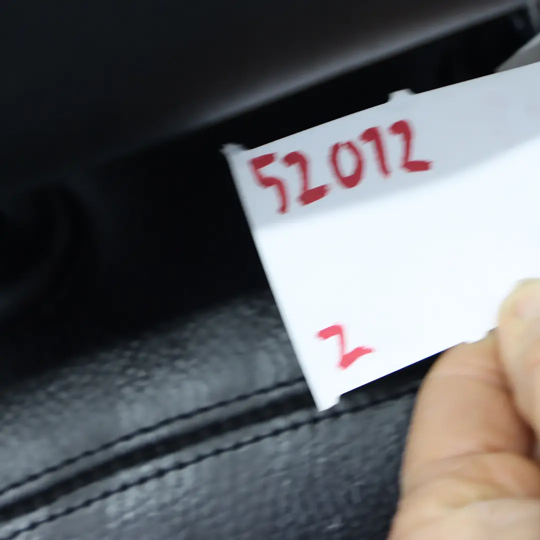 Siège arrière gauche Intérieur Cuir Dakota Noir pour BMW X5 F15 à propos du numéro de pièce 7411625 BMW X5 F15 Siège arrière gauche Intérieur Cuir Dakota Noir - SKU 7411625-1 - Numéro de pièce 7411625