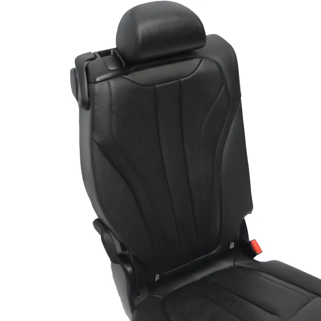BMW X5 F15 Kanapa Prawy Tył Czarna Skóra - SKU 7411636-1 - Numer Części 7411636
