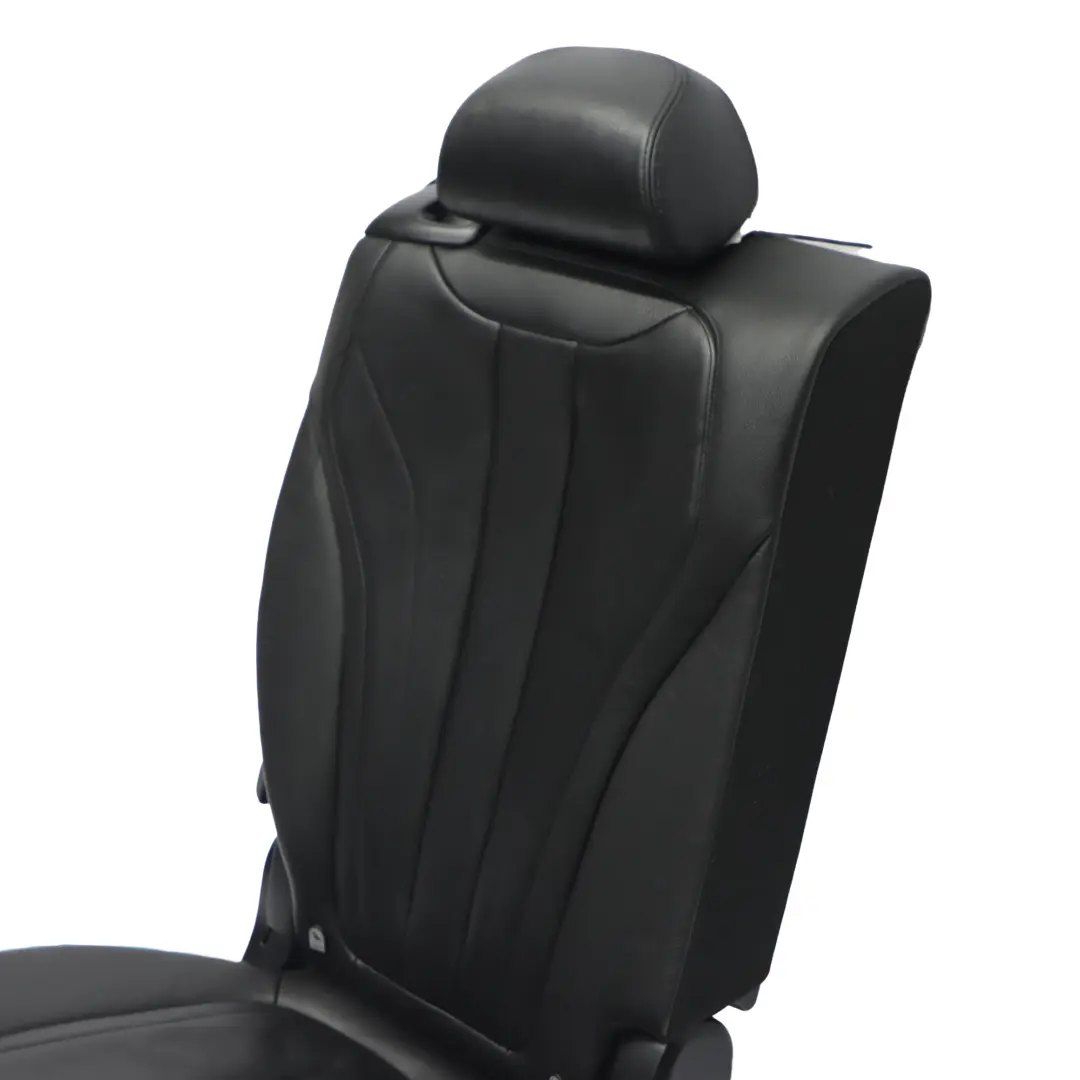 BMW X5 F15 Kanapa Prawy Tył Czarna Skóra - SKU 7411636-1 - Numer Części 7411636