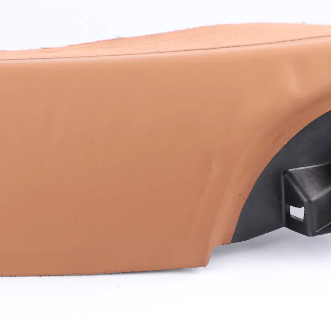 BMW G11 Lateral Panel Rear Seat Left N/S Finisher C Pillar Cover Leather Cognac - SKU 7411647 - Part number 7411647