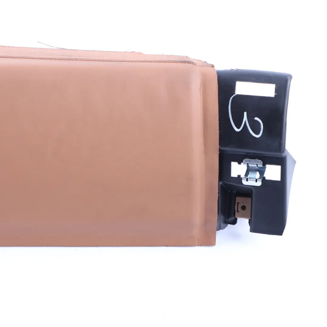 Seitenverkleidung Hinten Rechts C-Säule Verkleidung Leder Cognac für BMW G11 mit Teilenummer 7411648 BMW G11 Seitenverkleidung Hinten Rechts C-Säule Verkleidung Leder Cognac - SKU 7411648 - Teilenummer 7411648