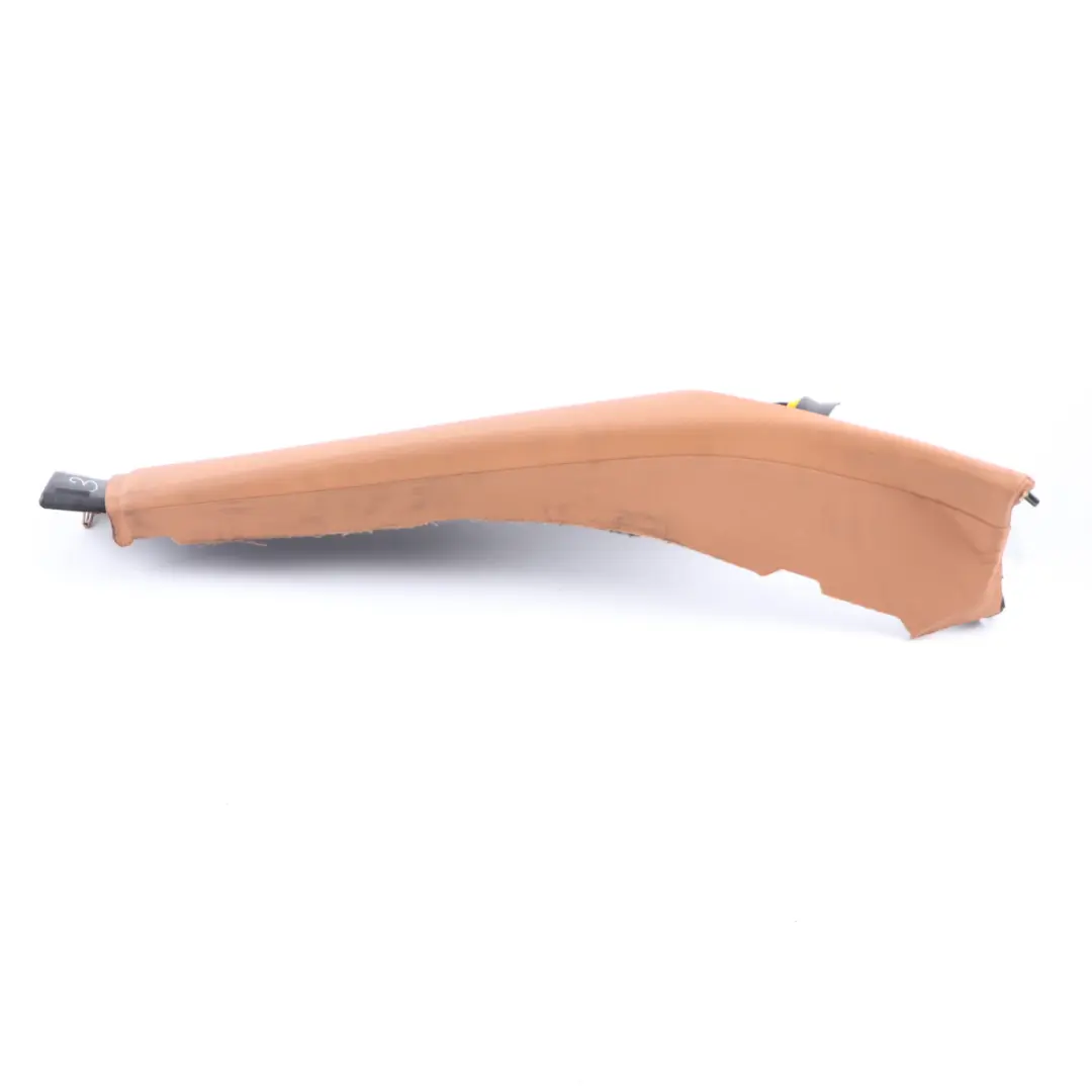 BMW G11 Panel Lateral Asiento Trasero Derecho Cubierta Pilar C Cuero Cognac - SKU 7411648 - Número de pieza 7411648