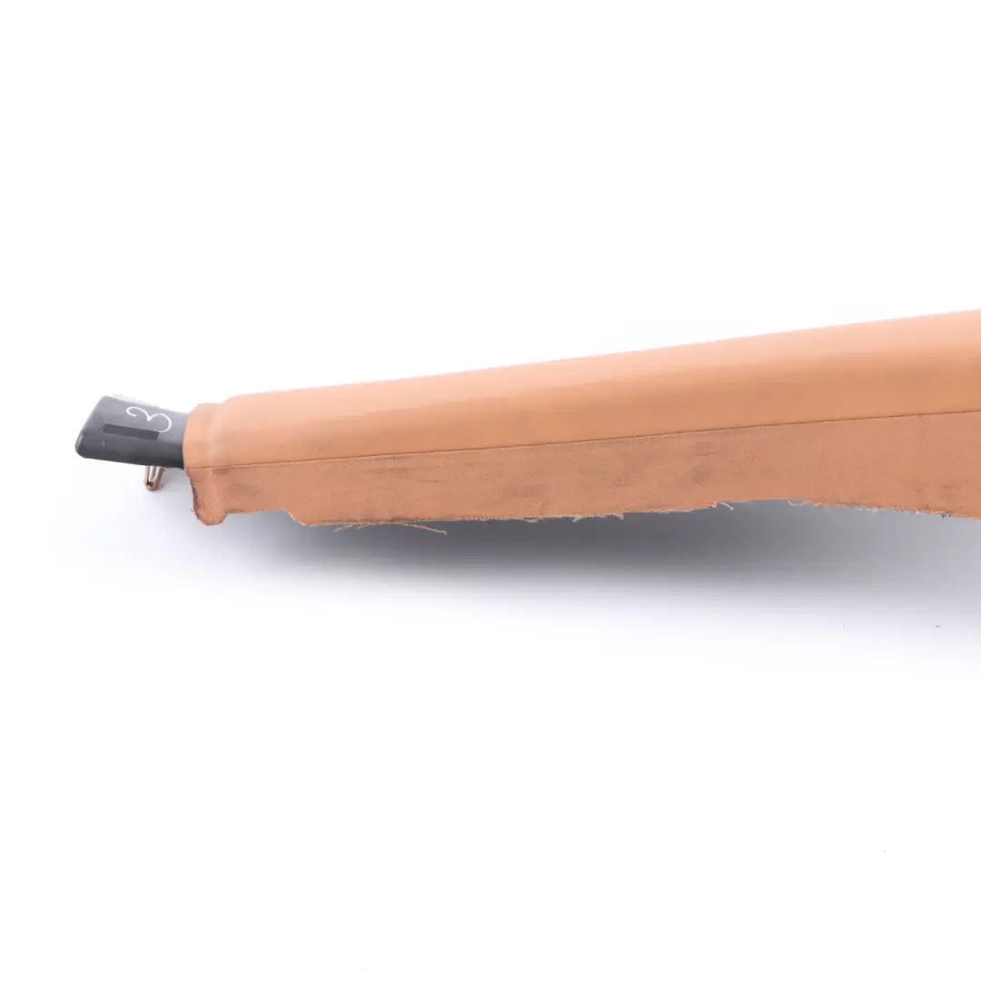 BMW G11 Panel Lateral Asiento Trasero Derecho Cubierta Pilar C Cuero Cognac - SKU 7411648 - Número de pieza 7411648