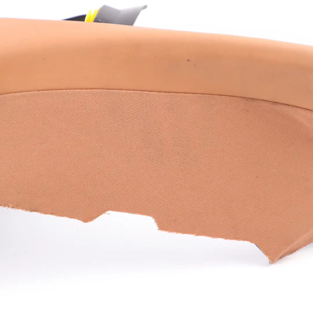 BMW G11 Lateral Panel Rear Seat Right O/S Finisher C Pillar Cover Leather Cognac - SKU 7411648 - Part number 7411648
