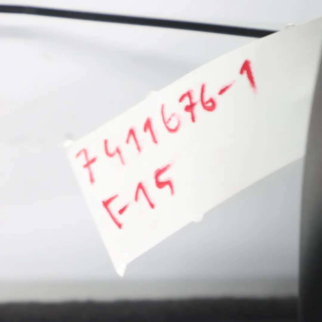 BMW X5 F15 Kanapa Trzeci Rząd Siedzeń Tylny Czarna Skóra - SKU 7411676-1 - Numer Części 7411676